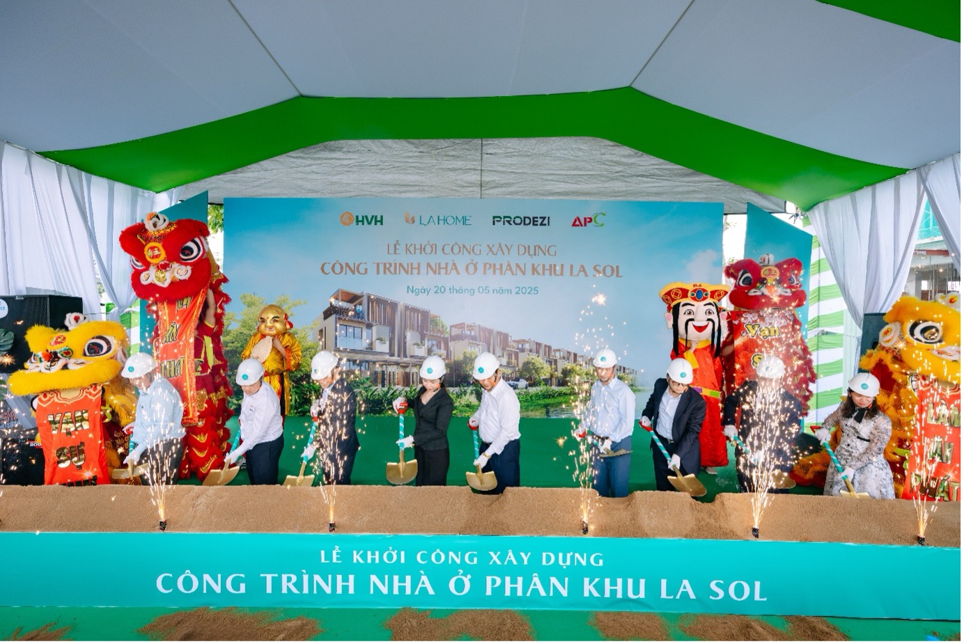 Prodezi Long An khởi công xây dựng công trình nhà ở phân khu LA Sol